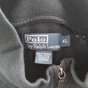 Polo full zip sweater